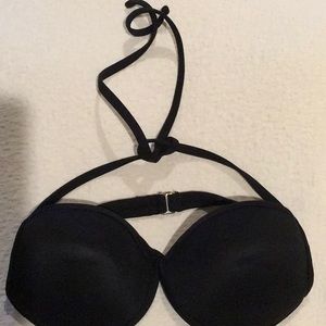 Black bikini top